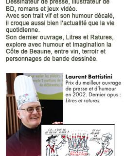 caricaturiste Laurent Battistini